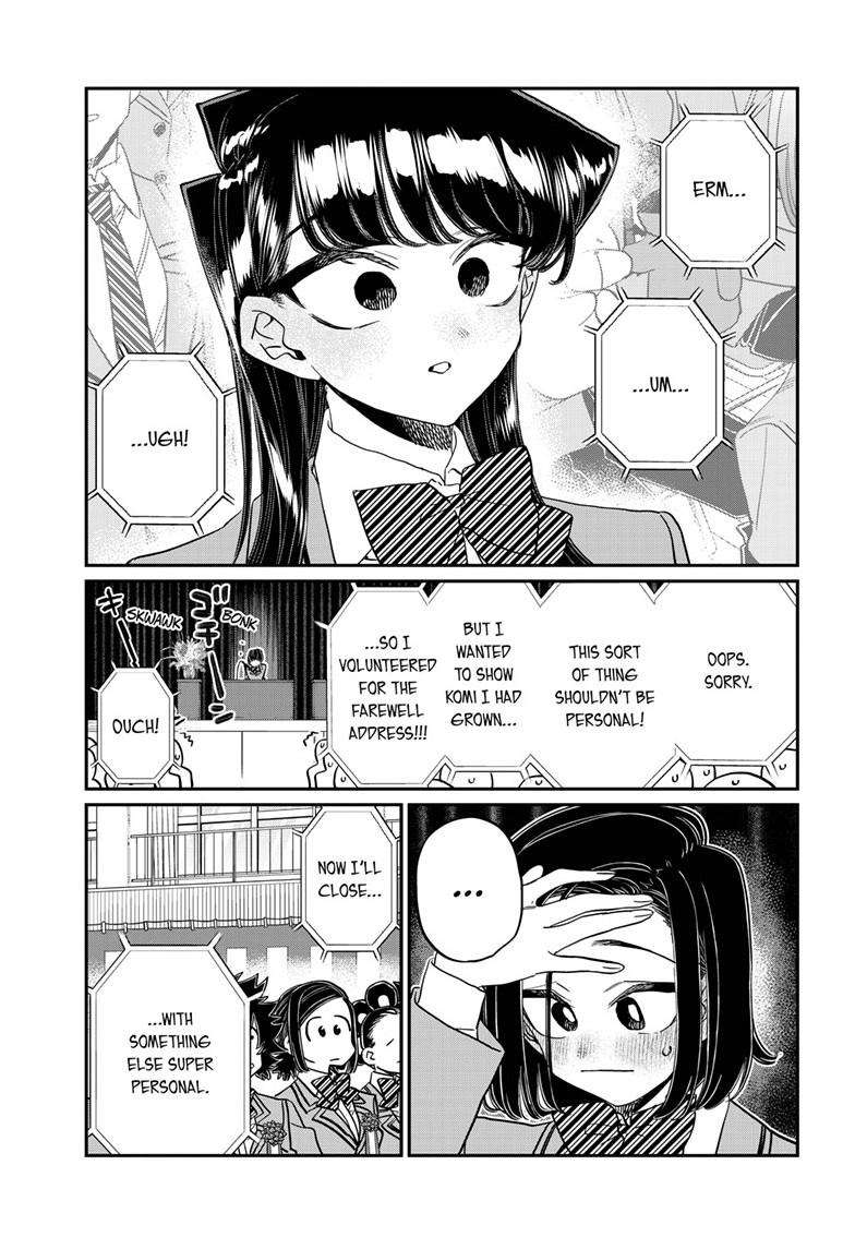 Komi Can't Communicate, Chapter 498