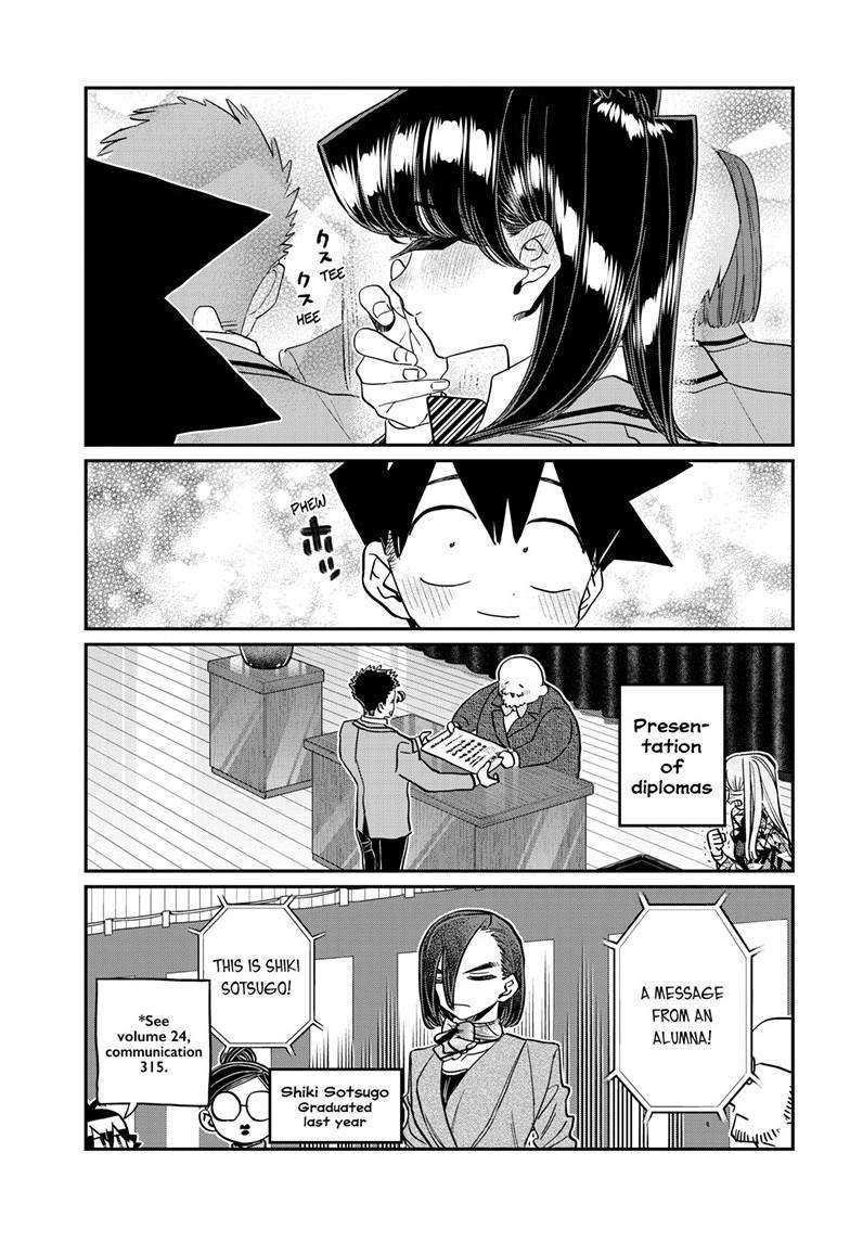 Komi Can't Communicate, Chapter 498