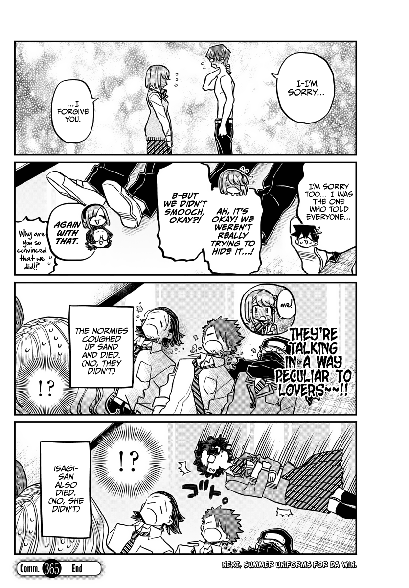 Komi Can't Communicate, Chapter 365