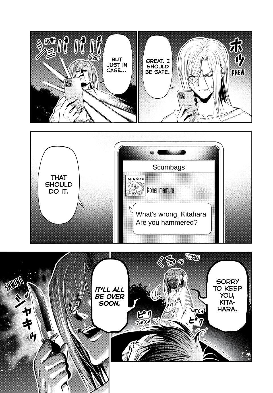 Grand Blue Dreaming, Chapter 98
