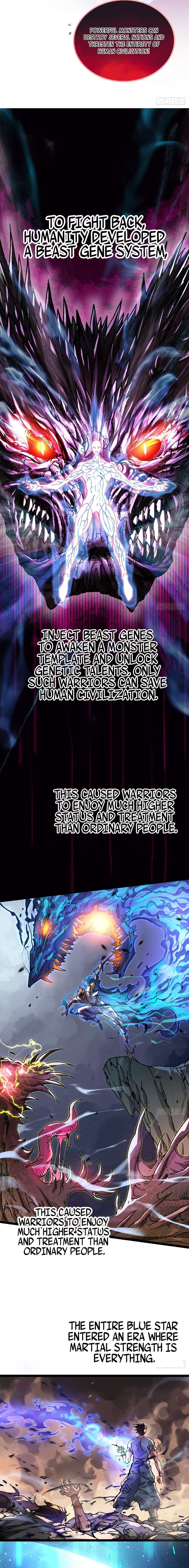 Martial Evolution: Start by Awakening the King of Monsters - Chapter 1 ...