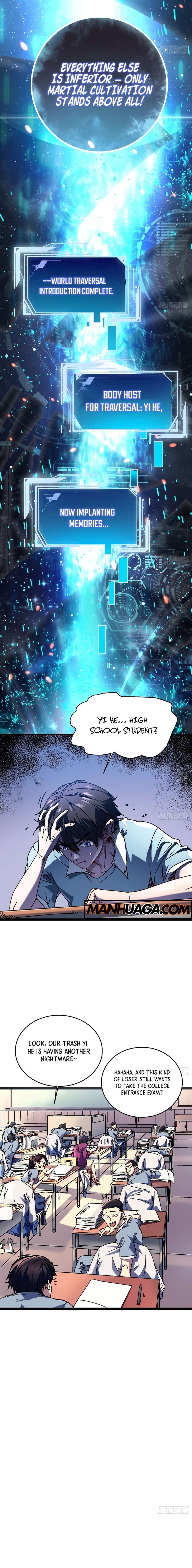 Martial Evolution: Start by Awakening the King of Monsters - Chapter 1 ...