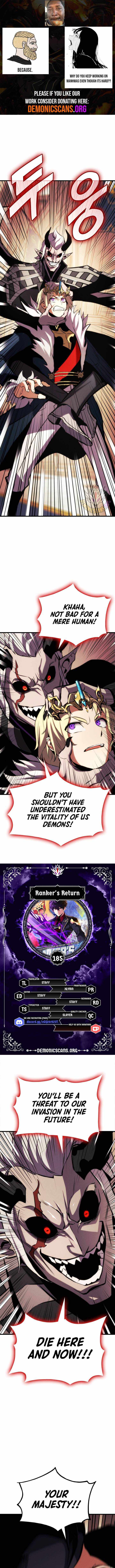 Ranker’s Return (Remake), Chapter 185