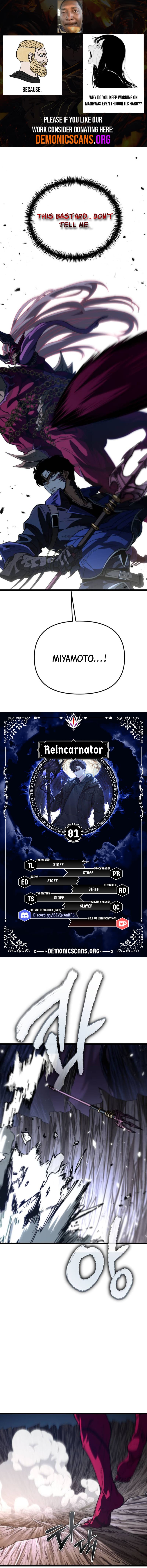 Reincarnator, Chapter 81