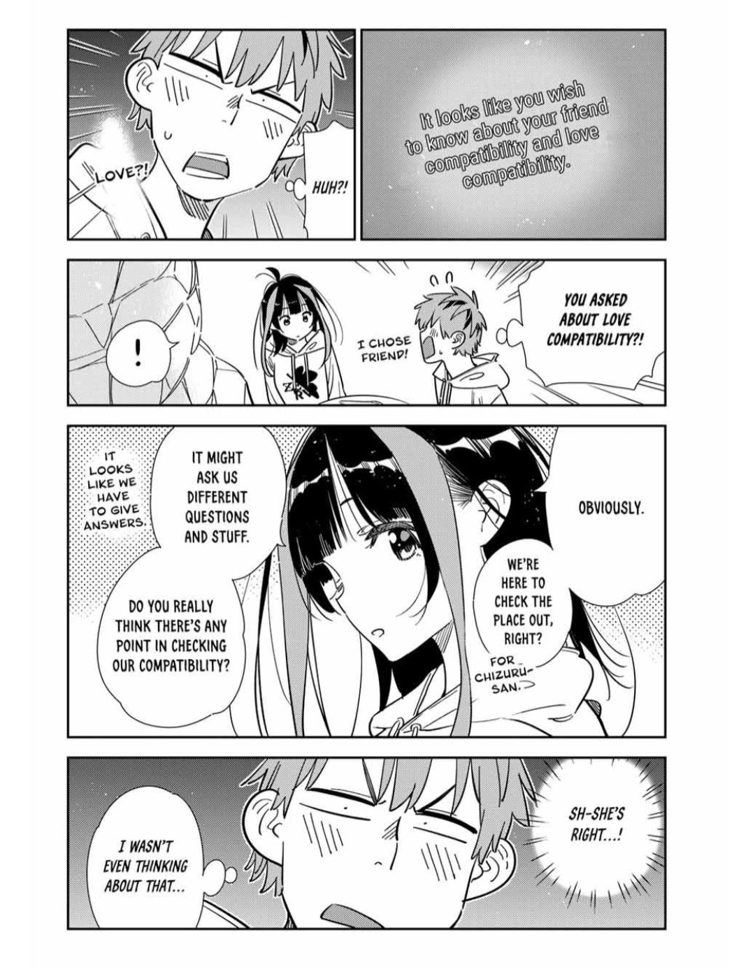 Rent a Girlfriend, chapter 340