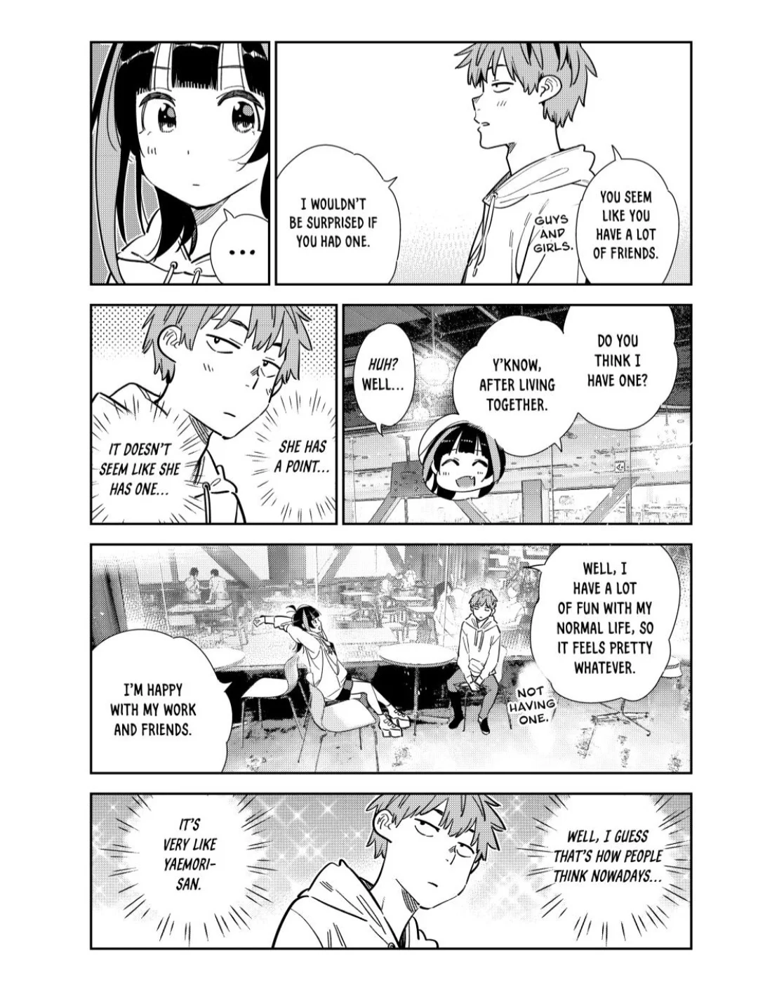 Rent a Girlfriend, chapter 341