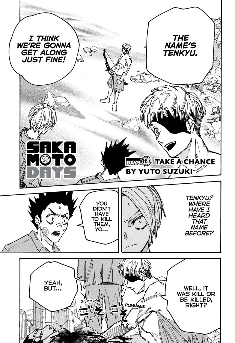 Sakamoto Days, chapter 187