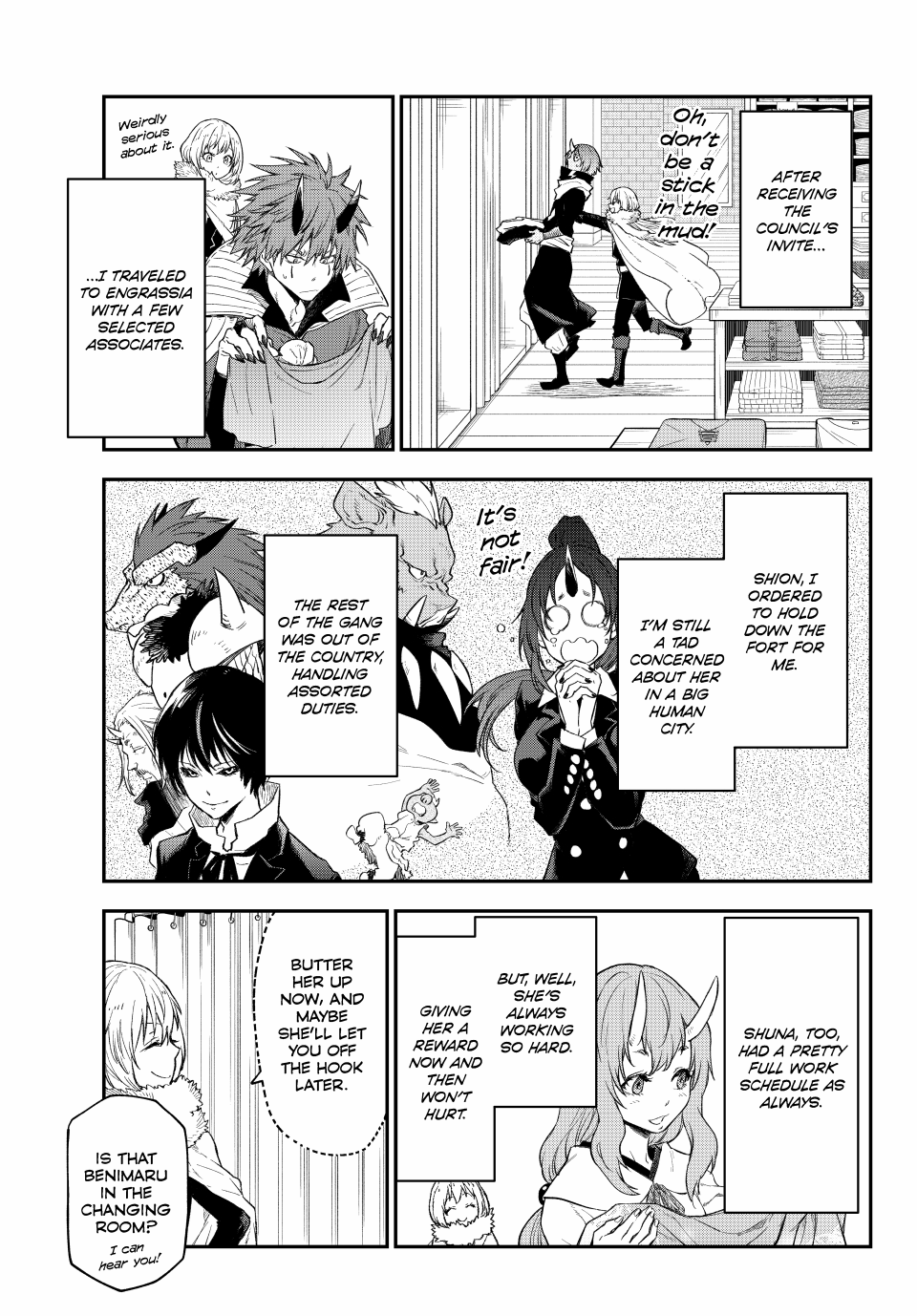 That Time I Got Reincarnated as a Slime, chapter 122