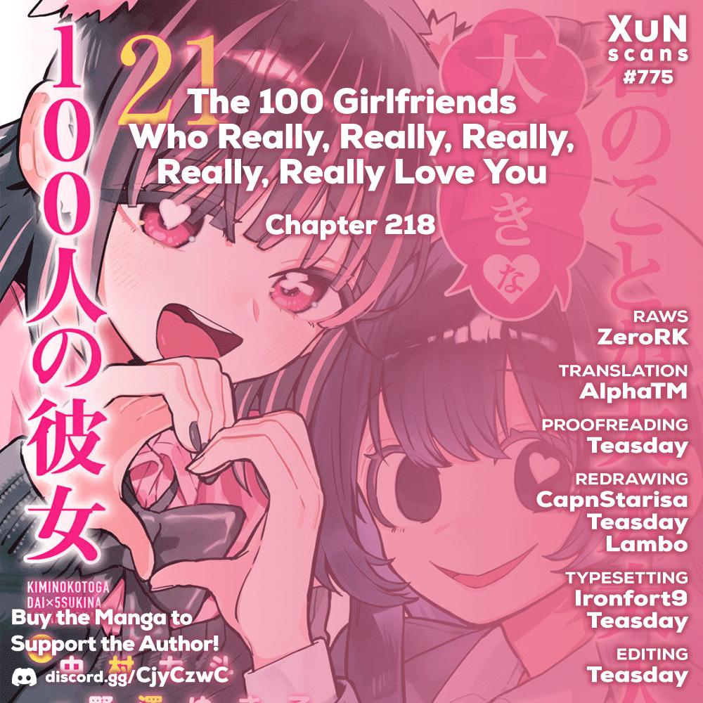 Read The 100 Girlfriends Who Really Really Really Really Really Love You Chapter 218 - the100girlfriendsmanga.com | High Quality Manga Image 1