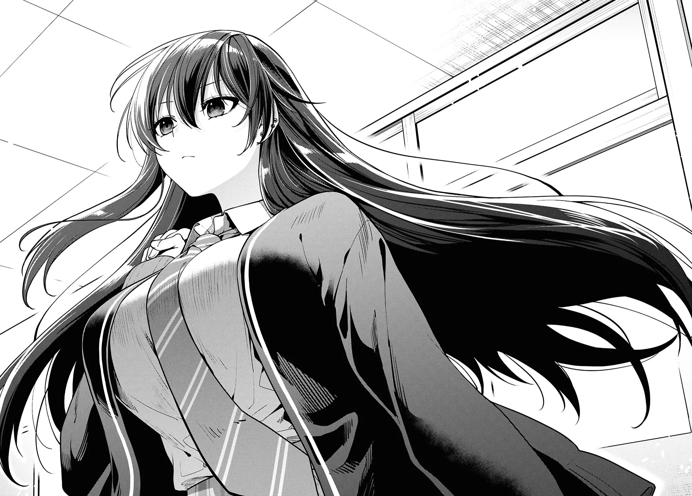 Ai Ga Kami Wo Korosu Toki Scan 1 Vf Tonari no Seki no Yankee Shimizu-san ga Kami o Kuroku Sometekita