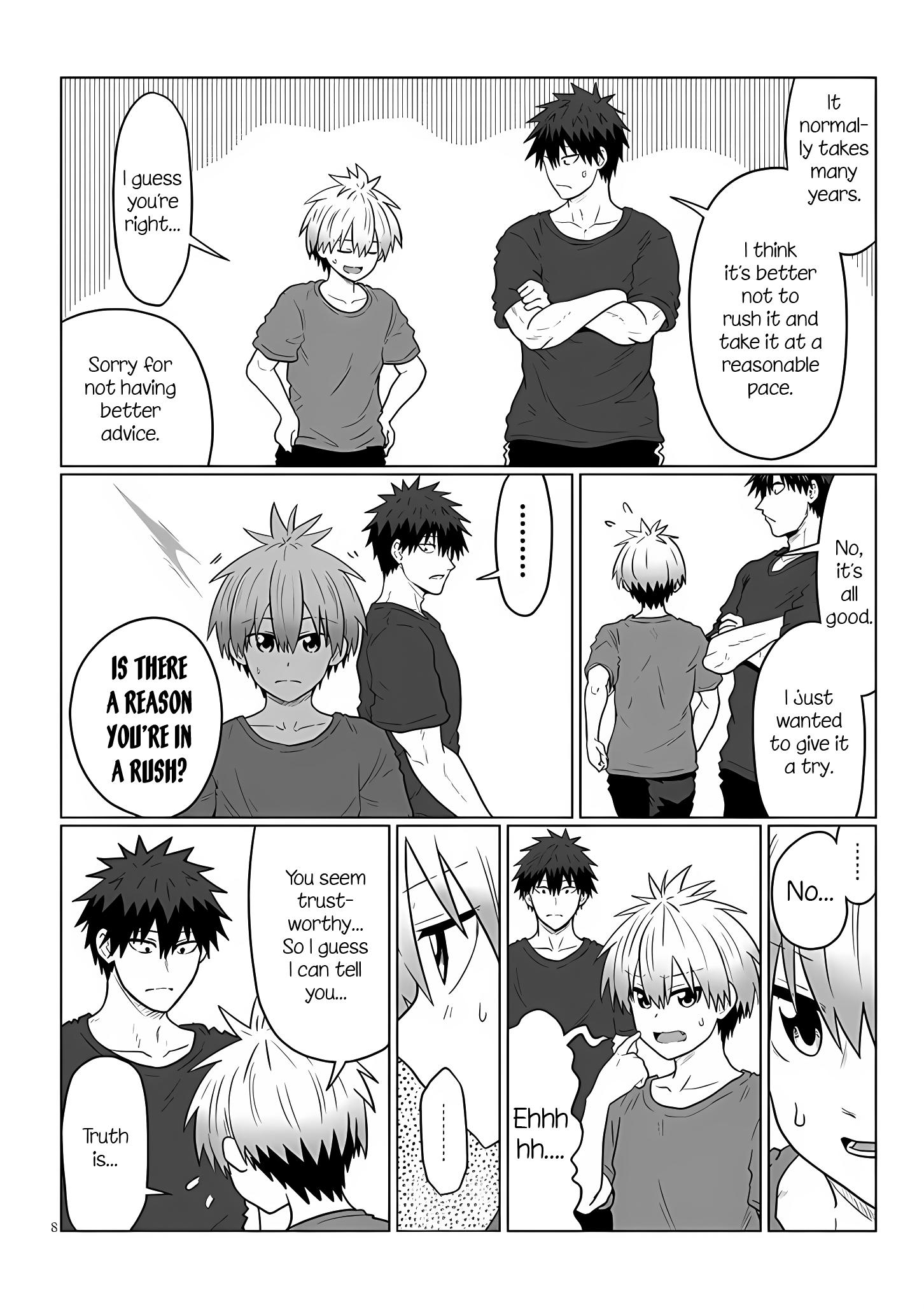 Uzaki-chan Wants to Hang Out!, Chapter 112