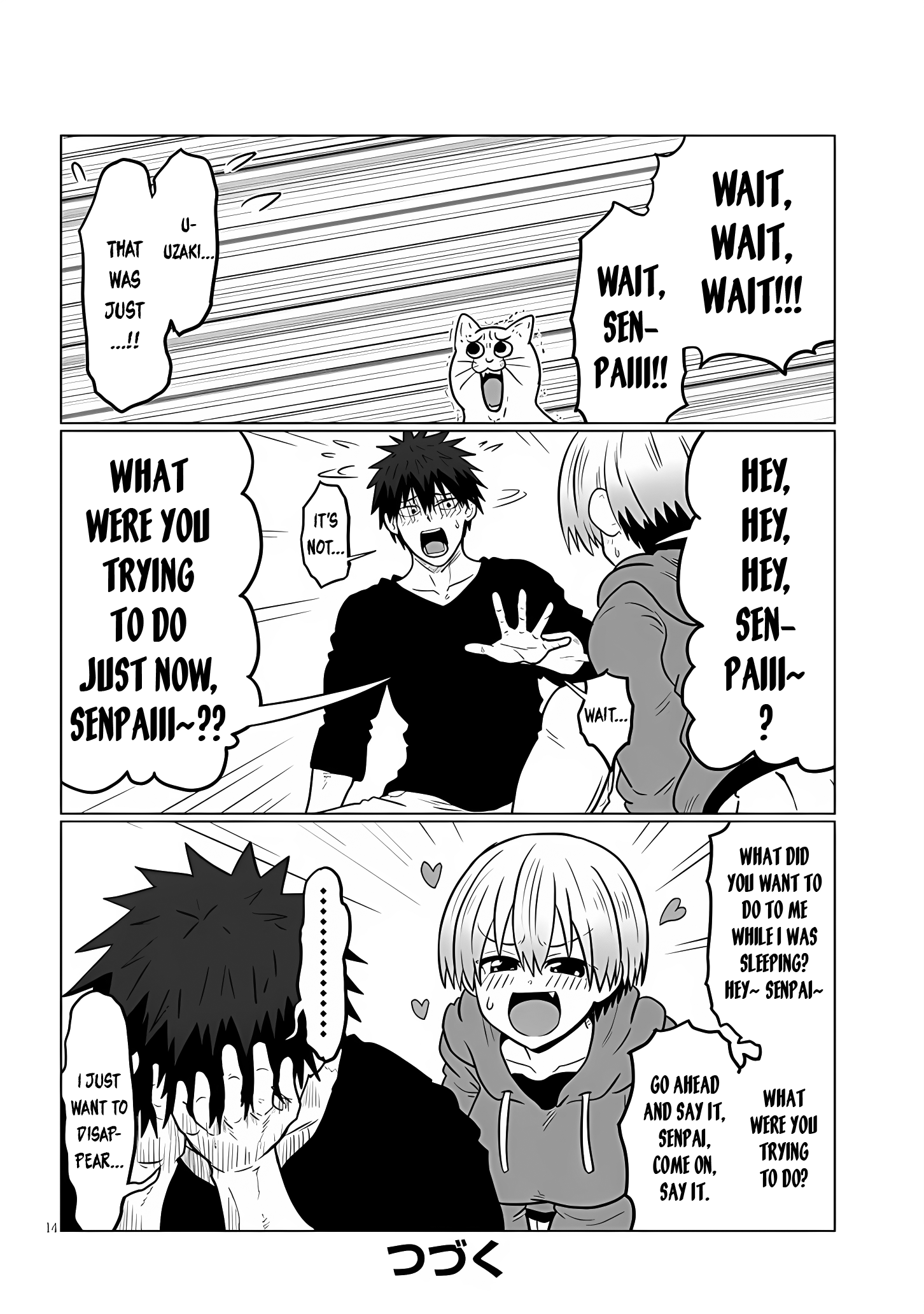 Uzaki-chan Wants to Hang Out!, Chapter 113