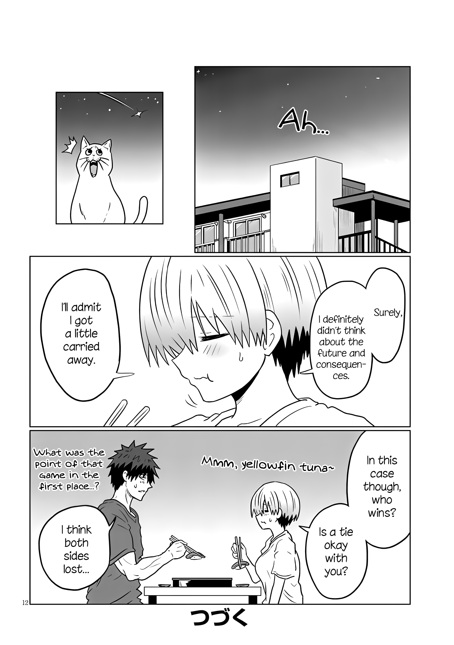 Uzaki-chan Wants to Hang Out!, Chapter 114