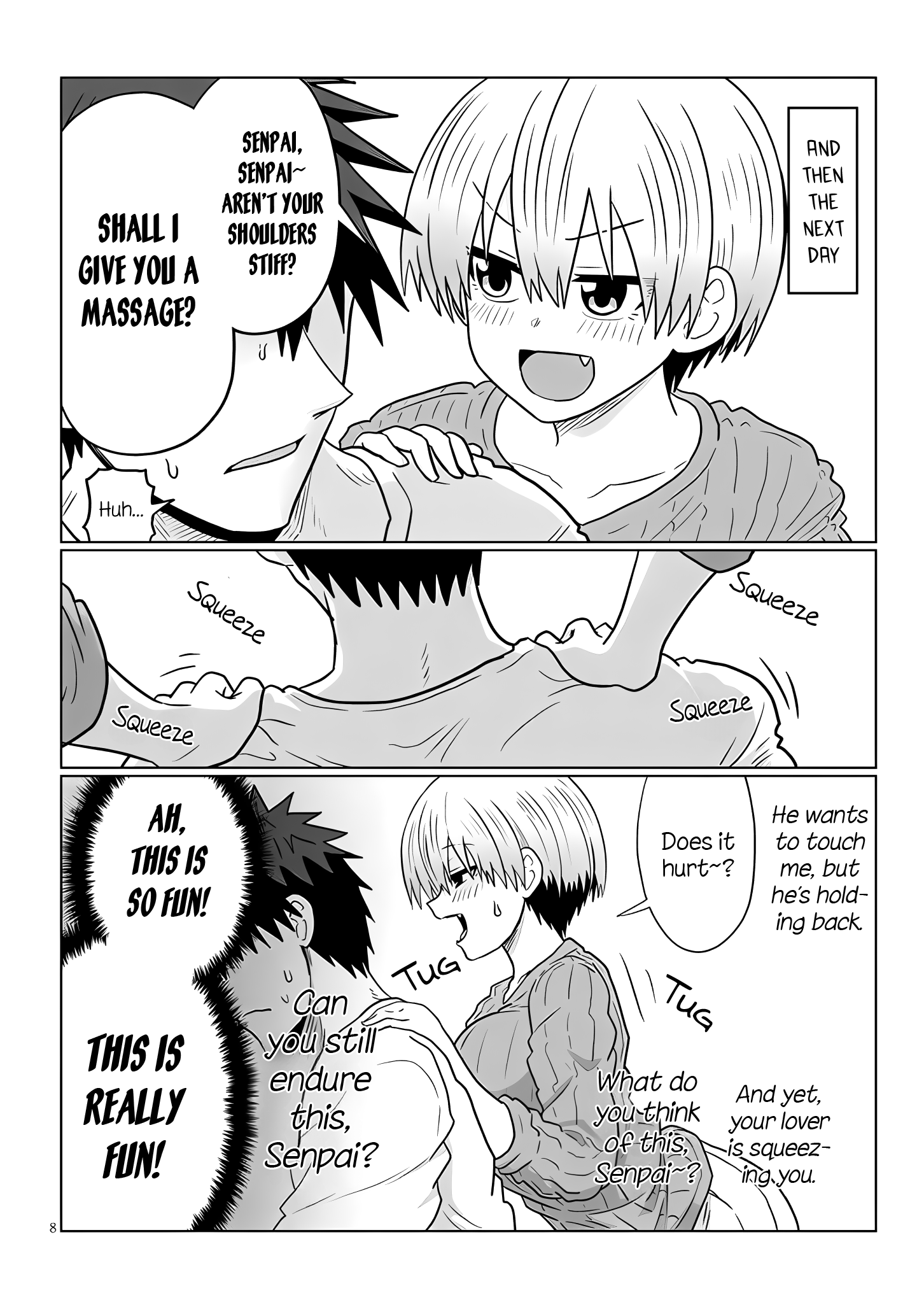 Uzaki-chan Wants to Hang Out!, Chapter 114