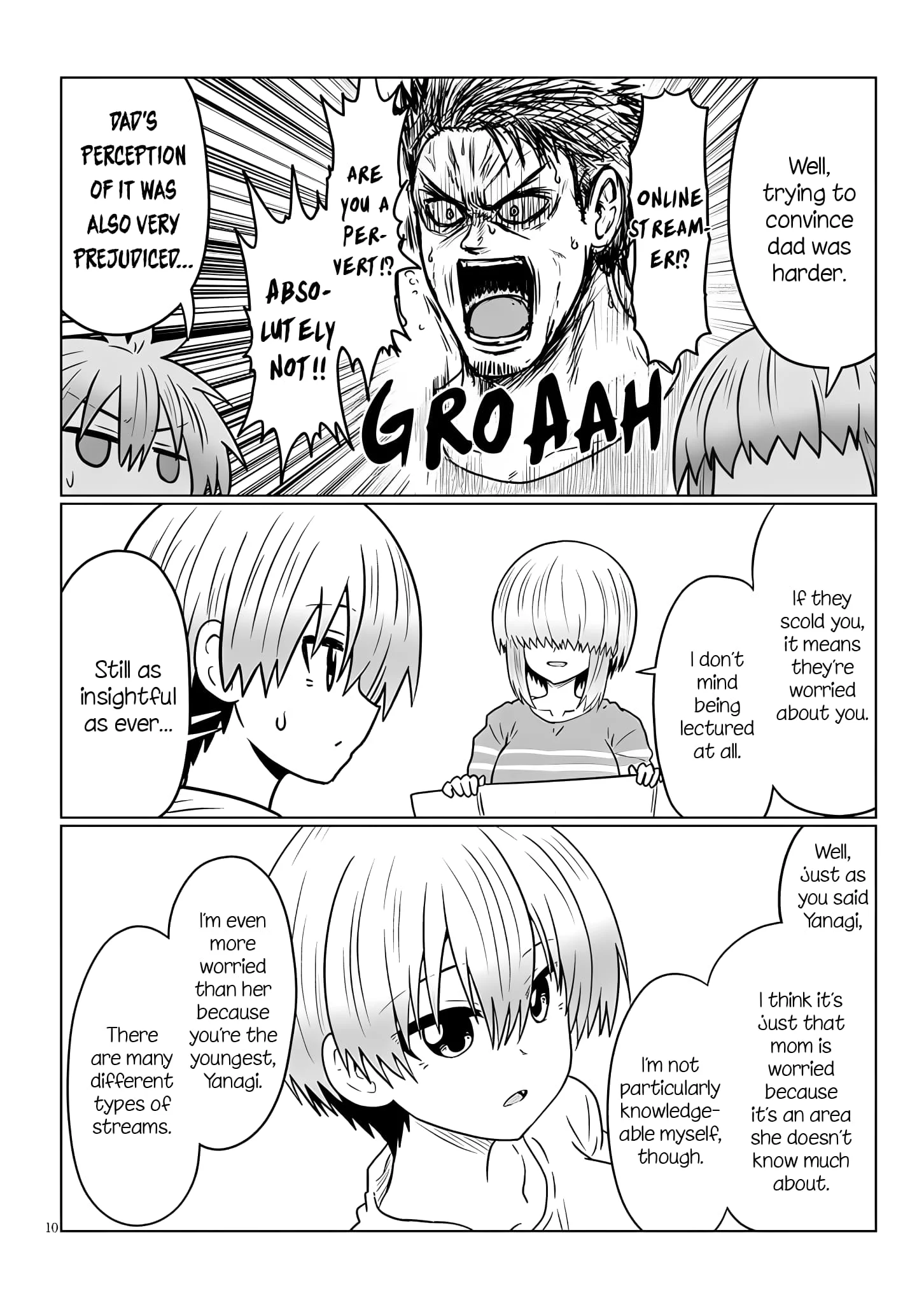 Uzaki-chan Wants to Hang Out!, Chapter 116