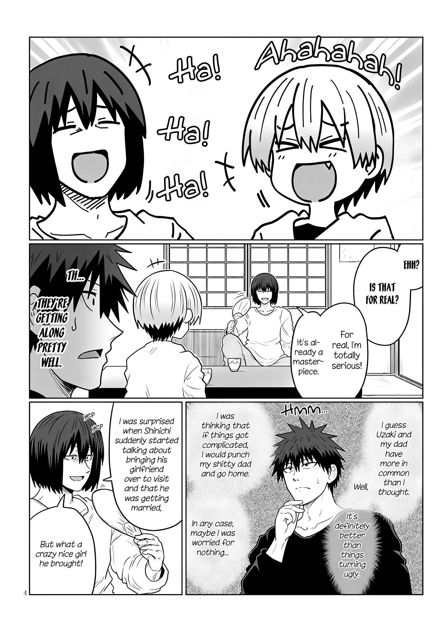 Uzaki-chan Wants to Hang Out, Chapter 118