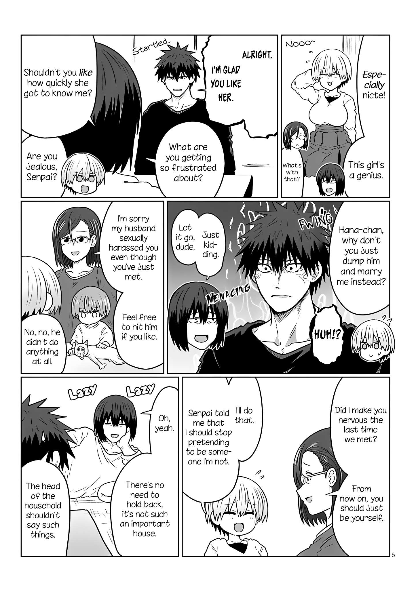 Uzaki-chan Wants to Hang Out, Chapter 118