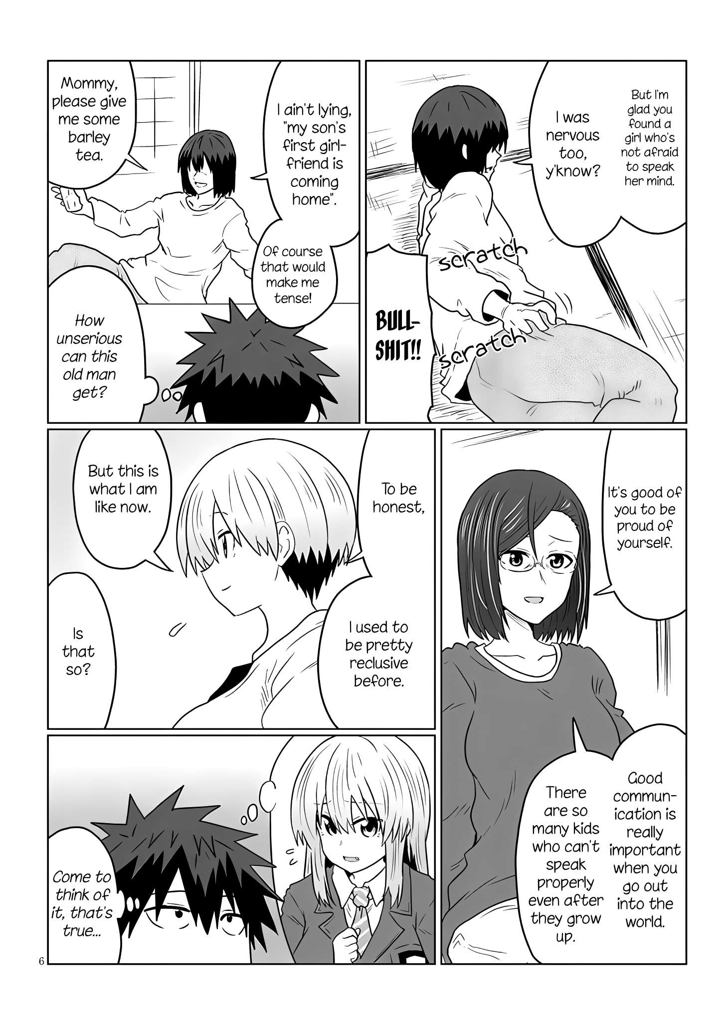 Uzaki-chan Wants to Hang Out, Chapter 118