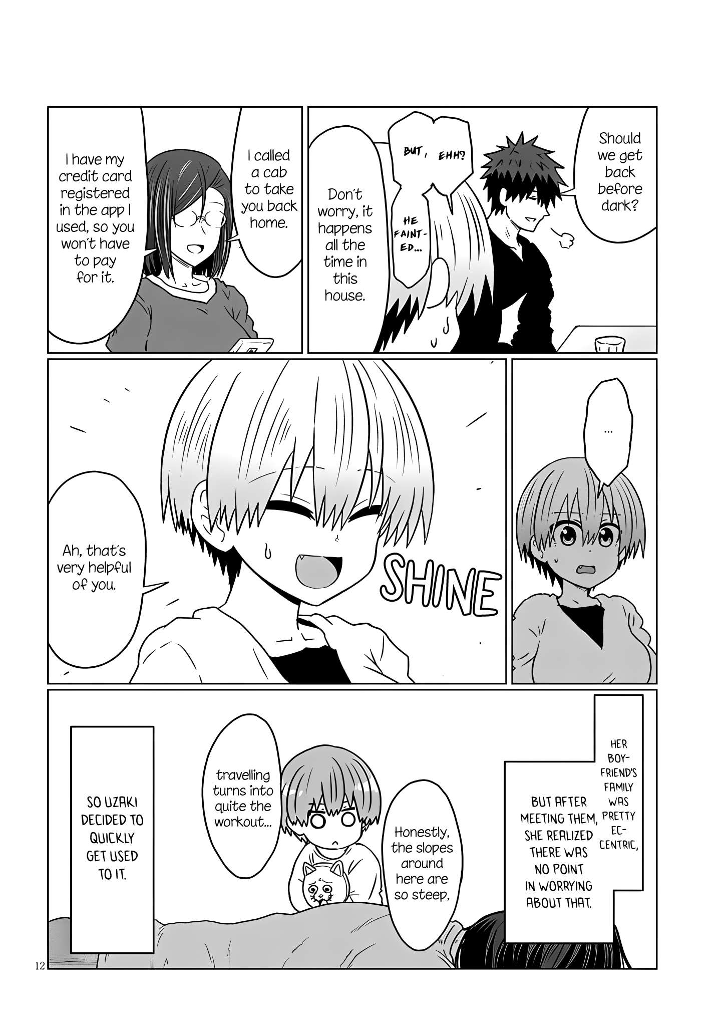 Uzaki-chan Wants to Hang Out, Chapter 119