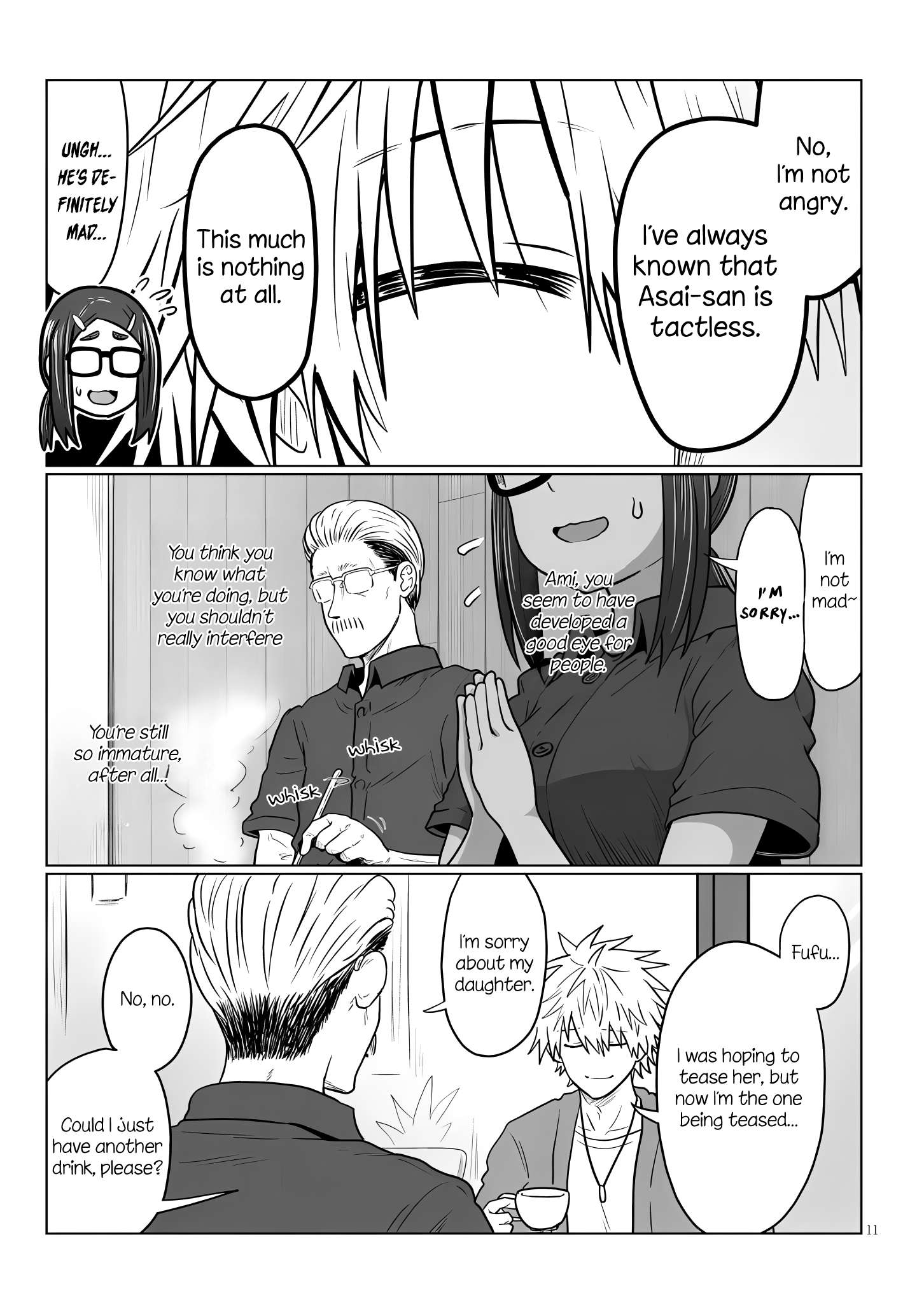 Uzaki-chan Wants to Hang Out, Chapter 121