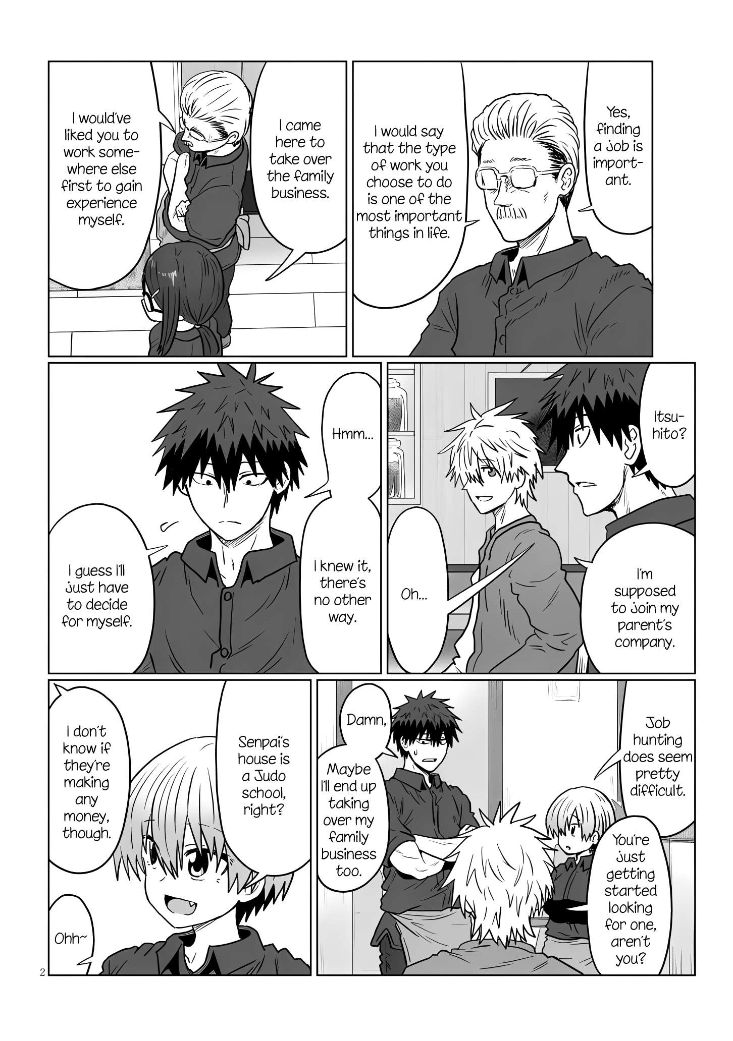 Uzaki-chan Wants to Hang Out, Chapter 121