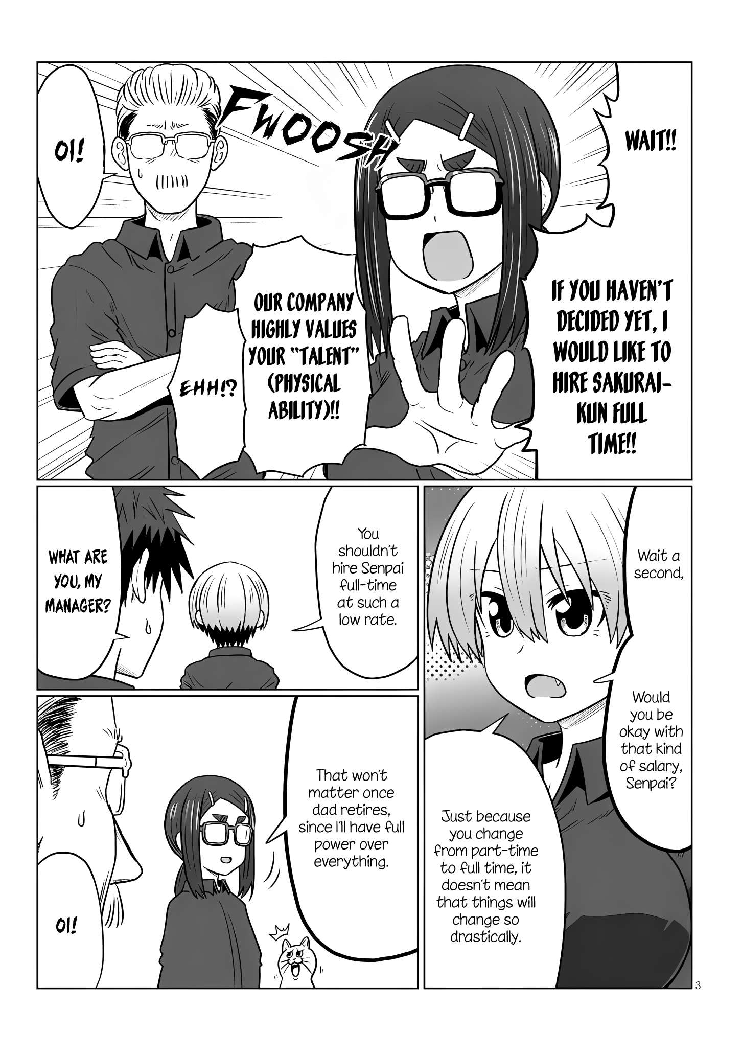 Uzaki-chan Wants to Hang Out, Chapter 121