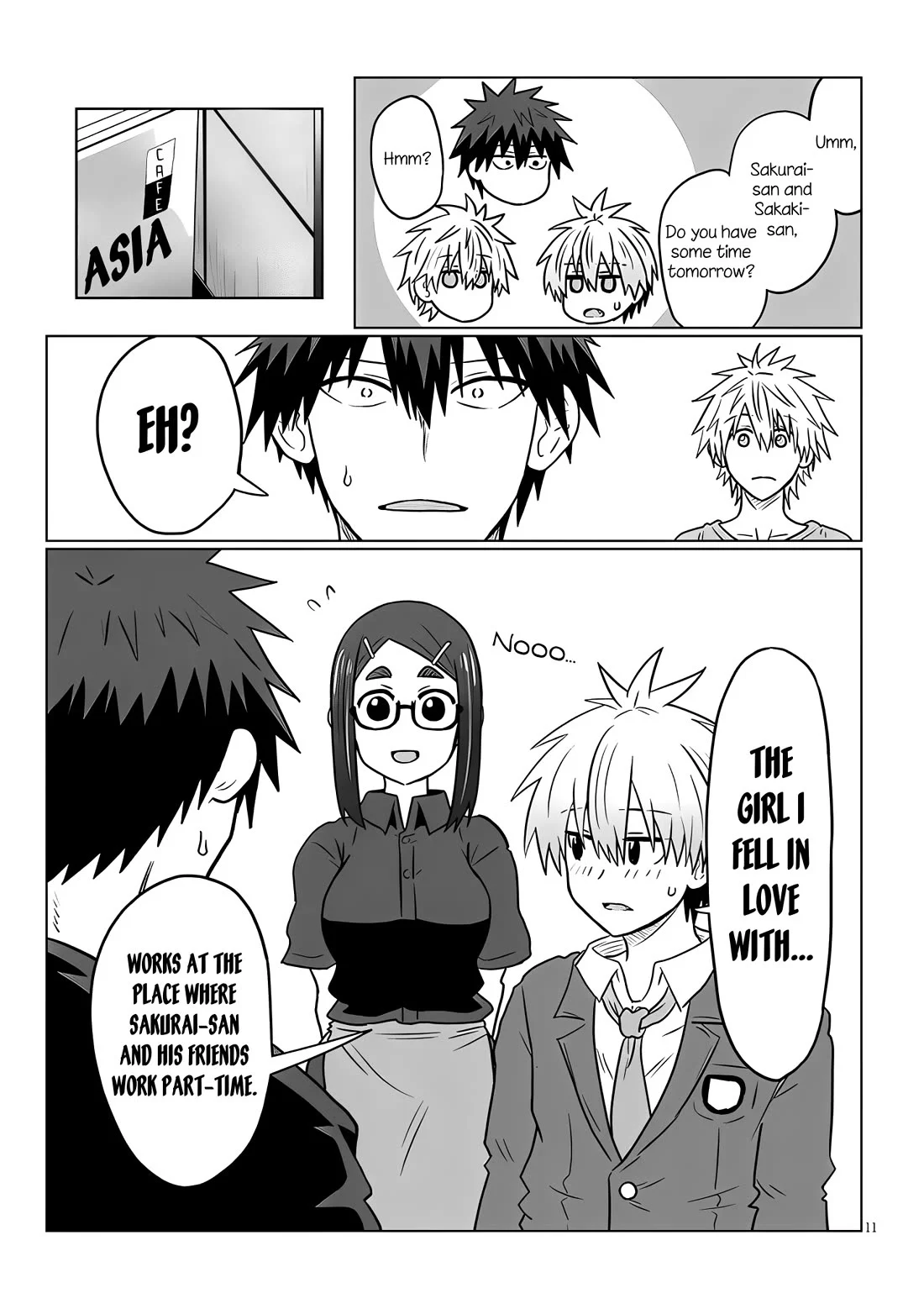 Uzaki-chan Wants to Hang Out, Chapter 123