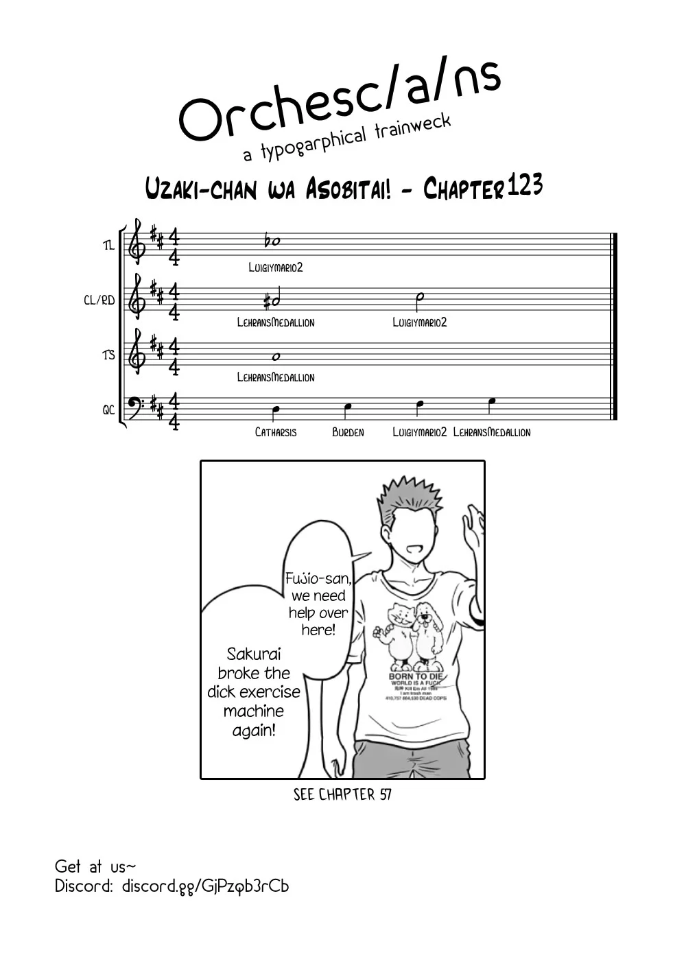 Uzaki-chan Wants to Hang Out, Chapter 123